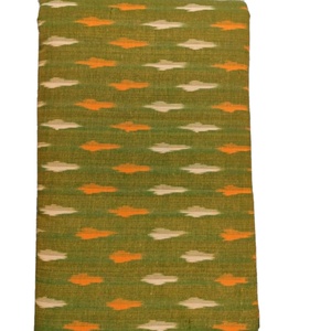 Tela de Algodón Ikat Tejida a Mano, Sostenible, Hecha por Artesanos, Ecológica, Suave, Transpirable, Estilo Boho, Textil para Decoración del Hogar y Prendas de Vestir - Product Image 1