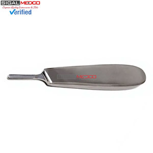 Manche de scalpel de qualité supérieure pour grandes lames, instruments chirurgicaux dentaires ORL, acier inoxydable allemand, réutilisable, poignée ergonomique - Product Image 3