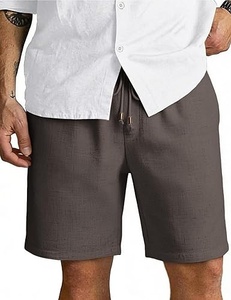 Shorts pour hommes à taille haute élastique - Vêtements décontractés - Product Image 6