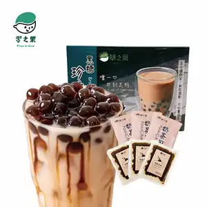 Taiwan Boba Tapioca Pearls Kit per la preparazione del tè Boba istantaneo Non congelato