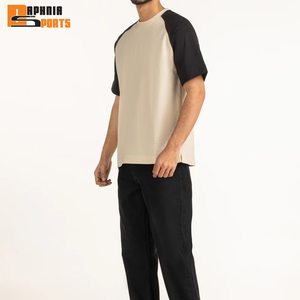 Camiseta Formal de Punto para Hombre, Corte Regular, 100% Algodón Jersey, Transpirable, 180 Gramos, Tallas Grandes, Hombros Caídos - Product Image 2