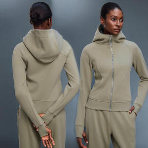 Wholesale Women's Oversized Sweatshirt Fleece Winter Sweatshirt Customized With Pockets Logo Sweatshirt Women's - Product Image 4