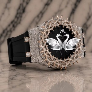 Reloj de Diamantes Moissanite de Primera Calidad para Hombre con Esfera de Piedras Brillantes, Reloj de Pulsera de Lujo Disponible al Mejor Precio - Product Image 6