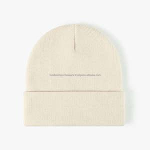 Gorro de Punto Unisex con Estampado Jacquard y Serigrafía, Diseño de Letras Azules en Mohair, para Adultos, 56-58CM, Estilo Casual Urbano con Bordado de Pedrería - Product Image 6