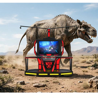 Simulateur de fuite d'urgence VR 9D multi-utilisateurs pour la formation en sécurité en réalité virtuelle, équipement d'expérience scientifique pour les écoles