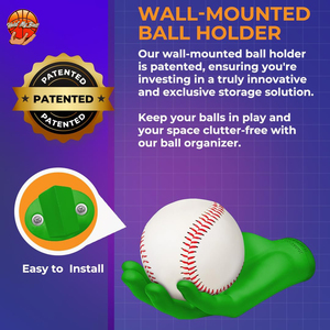 Support de balle de golf portable de haute qualité en polypropylène avec fixation murale et vis - Product Image 5