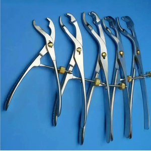 Pinces à os auto-centrantes Surginexa Verbrugge de haute qualité, ensemble chirurgical orthopédique 5 pièces, certifié CE Classe I Général - Product Image 3