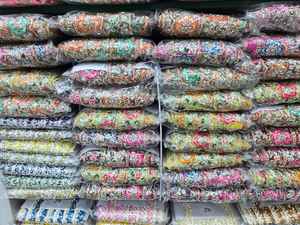 Ribete de Encaje Hecho a Mano con Patrón de Animales Bordados en Colores, Personalizado para Bolsos y Zapatos - Product Image 3