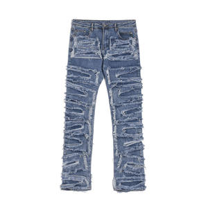 OARH INT INDUSTRY 2026 Exclusivos Jeans Rectos de Cintura Media para Hombre, Lavados, Transpirables, Ecológicos, de Secado Rápido, Corte Regular, 100% - Product Image 1