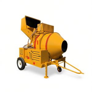 Bétonnière diesel JZR500, capacité 500L, portable, pour chantier de construction - Product Image 2