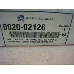 NEW AMAT 0020-02126 ชิ้นส่วนเบลโลว์ซีท, ด้านล่าง, REV.5.2 - อุปกรณ์และอะไหล่เซมิคอนดักเตอร์ระดับโลกที่เชื่อถือได้ - Product Image 3
