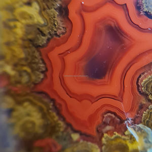 Radha Arts Natural <b>Red</b> Seam Agate Cabochon Lot Mix Shapes & Sizes Loose Gemstones for Jewelry Making Wholesale Price Rajasthan - Product Image 4