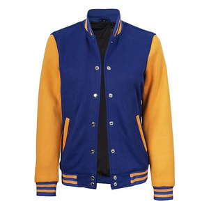 เสื้อแจ็คเก็ตวาร์ซิตี้สำหรับผู้หญิง สไตล์บอมเบอร์ เสื้อแจ็คเก็ตเบสบอลสำหรับผู้หญิง เสื้อคลุมลำลองแนวสปอร์ตทันสมัย - Product Image 2