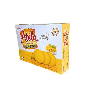 Craquelins de maïs sucré 150g, biscuits croustillants cuits au four, prix de gros usine Vietnam - Product Image 4