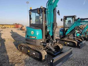 Excavadora de orugas usada de grado profesional de 3000 kg con palancas de mando tipo piloto y pluma de giro lateral para excavación de zanjas. - Product Image 5