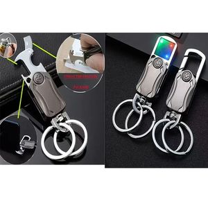 4-in-1 multifunzionale LED Spinning Top portachiavi popolare strumento Relax portatile per gli uomini apribottiglie apribottiglie rapido strumento EDC - Product Image 5
