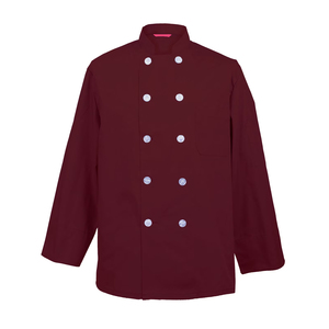 Vestes de chef pour hommes, logo et couleur personnalisés, haute qualité, prix bas, design simple, manches longues, bon service, vêtements de cuisine. - Product Image 1