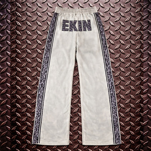 Pantalon de jogging ample pour homme Ekin Impex, impression par transfert thermique de haute qualité, surdimensionné, en molleton 100% coton lourd - Product Image 1