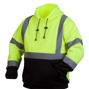 Veste de sécurité réfléchissante pour hommes, classe 2 ANSI, personnalisable avec logo, haute visibilité, maintien au chaud, fermeture sécurisée et pratique - Product Image 1