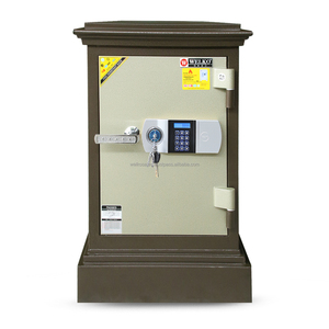 Coffre-fort électronique d'usine WELKO BOB910 E Argent Marron - Product Image 1