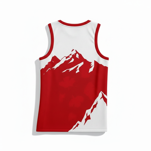 Camisetas de Baloncesto Personalizadas para Hombre, sin Mangas, Transpirables, de Secado Rápido, con Estampado por Transferencia de Calor, de Malla de Spandex/Poliéster, para Verano - Product Image 2