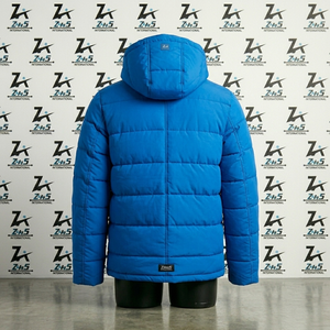 Chaqueta Bomber Acolchada Personalizada para Hombre, Chaqueta de Invierno Gruesa de Poliéster con Relleno, Resistente al Viento, de Marca, para Exteriores - Product Image 2