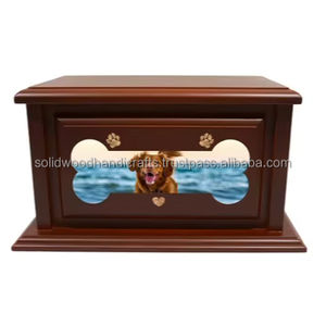 Urne en bois pour cendres d'animaux de compagnie, urnes funéraires en bois pour cendres de chat et de chien, urnes commémoratives à bas prix - Product Image 1
