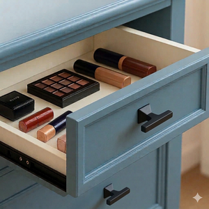 Tirador de Cajón en Forma de T de Aleación de Zinc Negro Mate, Tirador Geométrico para Gabinete, Herraje Contemporáneo para Muebles, Duradero y Ecológico para Cocina - Product Image 6