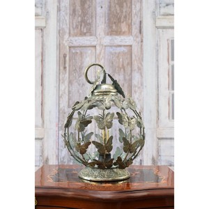 Mid Century <b>Brass</b> Butterfly <b>Lantern</b> Circular Candle Holder Home Decoration Durable Finish - Product Image 2