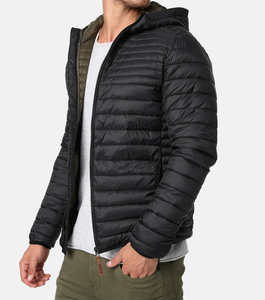 FINER THREADS Veste matelassée respirante de qualité supérieure pour homme, tissu en toile, coque en nylon/coton, rembourrage en coton, haute qualité - Product Image 3