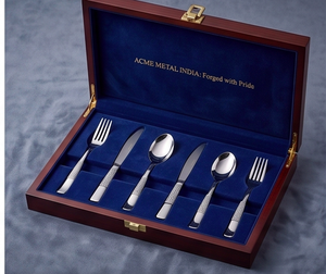 Premium <b>Moroccan</b> Laser Jali Cut Handle Cutlery Set Stainless Steel With <b>Mirror</b> Finished Perfect For Wedding Events And Hotels - Product Image 4