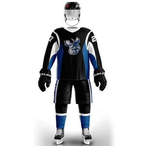 Vêtements de sport les plus vendus, uniforme de hockey sur glace en polyester / Nouveaux uniformes de hockey sur glace de haute qualité, uniformes confortables - Product Image 1