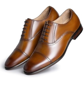 Zapatos de Cuero para Hombre de Primera Calidad, con Cordones, Entresuela de Goma, Diseño Totalmente Personalizado, Transpirables, Duraderos, de Cuero Oxford - Product Image 5