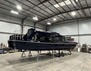 เรือแท็กซี่น้ำหรู UBI 1130 แบบกำหนดเอง สำหรับผู้โดยสาร 30 คน ใหม่ ตัวถังอะลูมิเนียม ใช้เชื้อเพลิงดีเซล ระบบขับเคลื่อนด้วยไฟฟ้า พร้อมเครื่องยนต์ในตัว ขนาด 11 เมตร - Product Image 2