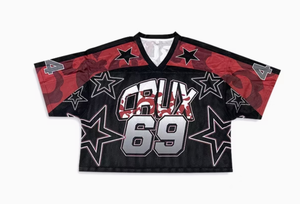 Vente en gros de maillots de football américain rétro à sublimation, maillots de football américain personnalisés à coupe courte - Product Image 5