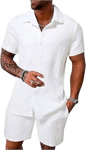 Men Summer <b>Knitted</b> Embroidered 100% Cotton Quick Dry Short Sleeve Custom Logo Joggers Suits <b>Set</b> Shirt and Short <b>Set</b> - Product Image 4