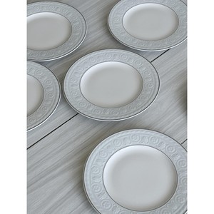 Excellent Quality Reusable Circular Pattern <b>Dinner</b> <b>Set</b> New <b>Bone</b> <b>China</b> Ceramic Porcelain Tableware From India Manufacturer - Product Image 3