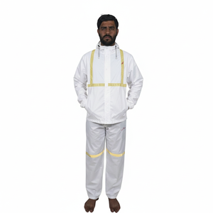 Conjunto cortavientos de talla grande, recién llegado, fabricado con alta calidad, proveedor de fábrica, conjunto de chaqueta con cremallera, conjunto cortavientos en venta - Product Image 4