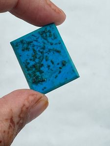 Pierre précieuse rectangulaire de forme coupée, couleur bleu turquoise, 55,40 carats, meilleure qualité pour la fabrication de bijoux - Product Image 3