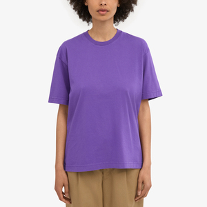 Camisetas de Verano para Mujer, Cuello Redondo, Color Sólido, 100% Algodón, Transpirables, de Secado Rápido, Estilo Urbano, Gran Calidad, en Oferta - Product Image 1