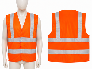 Gilet de sécurité idéal pour le camping, les travailleurs routiers, les usines, les entrepôts, la route, la construction et les transporteurs. - Product Image 1