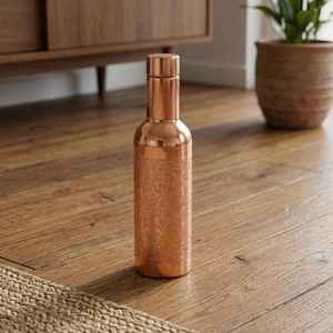 Nuevo Diseño, Botella de Agua Térmica Aislada, Hecha a Mano, de Cobre Puro, Ecológica, de 1 Litro, a Prueba de Fugas, Accesorios de Bar, Estilo Indio Exótico - Product Image 3