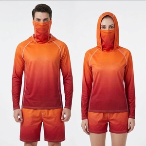 Customized Printing Hoodie Outdoor Fishing Set Sunscreen Quick Drying Long Sleeve <b>Face</b> Protection Fishing Hoodie - Product Image 2