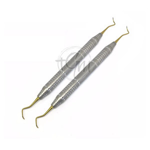 Raspadores Dentales Manuales de Acero Inoxidable para una Eliminación Eficiente del Sarro y Tratamiento Clínico de Salud Bucal, Raspadores Dentales Premium - Product Image 3