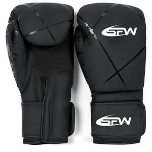 Gants de boxe professionnels 10 oz pour entraînement, MMA, Kickboxing, avec fermeture auto-agrippante, respirants, légers, personnalisables en PU - Product Image 1