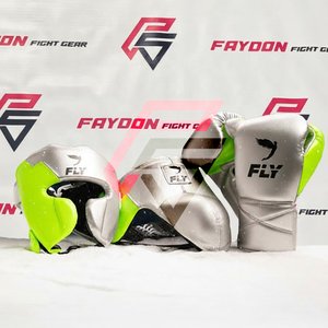 Nouveau Kit de Boxe Sparring Bleu Argenté 2026 – Dernière Conception, Logo Personnalisé OEM, Gants de Boxe Professionnels, Équipement de Protection Tête et Entrejambe - Product Image 5