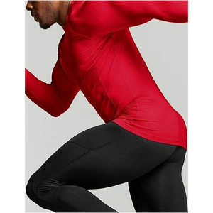 Camiseta de Compresión Unisex con Protección UV, Transpirable, de Secado Rápido, Ajustada, de Spandex/Poliéster, para Deportes al Aire Libre - Product Image 3