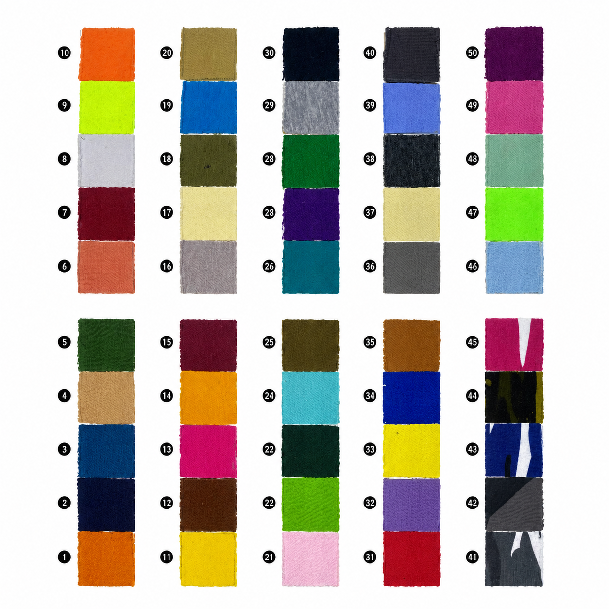 All Colors Available/Custom Colors