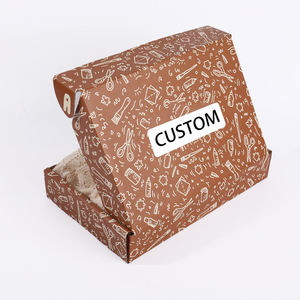 OEM ODM Factory Storage Moving Mailer Shipping Box Corrugated Board Eco-Friendly Biodegradable Customized UV Logo Elegant Fancy - Product Image 3