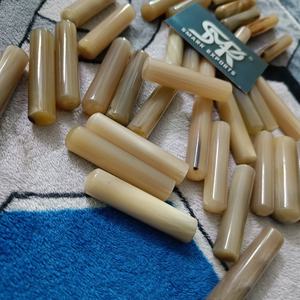 Cuentas Cilíndricas Pulimentadas de Cuerno de Búfalo Natural Ecológico para la Fabricación de Joyas, Accesorios de Manualidades y Proyectos de Bricolaje - Product Image 3